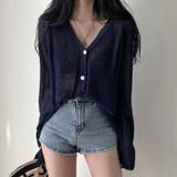 サマーニットカーディガン【韓国ファッション】【春夏新商品】 | Girly Doll | 詳細画像5 