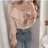 ブラウス【韓国ファッション】【春夏新商品】 | Doula Doula | 詳細画像4 