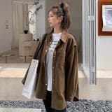 オーバーサイズシャツジャケット【韓国ファッション】【春夏新商品】 | Girly Doll | 詳細画像3