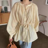 ベージュ | ブラウス【韓国ファッション】【春夏新商品】 | Girly Doll