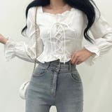 ブラウス【韓国ファッション】【春夏新商品】 | Doula Doula | 詳細画像4 