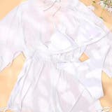 水着3点セット シアーサロペット&ビキニ【韓国ファッション】 | Girly Doll | 詳細画像3