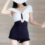 ワンピースオールインワン水着【韓国ファッション】 | Doula Doula | 詳細画像6