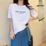 ホワイト | Ｔシャツ【韓国ファッション】 | Girly Doll