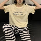 ベージュ | Ｔシャツ【韓国ファッション】 | Girly Doll