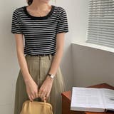 ブラック | Ｔシャツ【韓国ファッション】 | Girly Doll