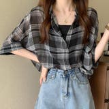 ブラックA | シャツ【韓国ファッション】 | Girly Doll