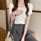 半袖ニット【韓国ファッション】 | Girly Doll | 詳細画像10 