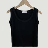 ブラック | タンクトップ【韓国ファッション】 | Girly Doll