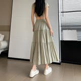 ティアードフレアスカート【韓国ファッション】 | Girly Doll | 詳細画像2 