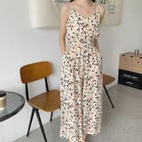 花柄 | オールインワン【韓国ファッション】 | Girly Doll