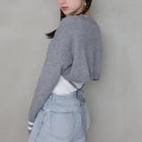 ライン入りショート丈ニット | Girly Doll | 詳細画像10 