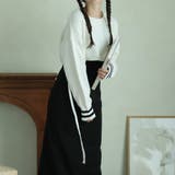 ライン入りショート丈ニット | Girly Doll | 詳細画像16 