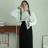 ライン入りショート丈ニット | Girly Doll | 詳細画像18 