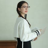 ライン入りショート丈ニット | Girly Doll | 詳細画像20 