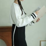 ライン入りショート丈ニット | Girly Doll | 詳細画像21 