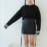 ライン入りショート丈ニット | Girly Doll | 詳細画像23 