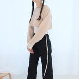 ライン入りショート丈ニット | Girly Doll | 詳細画像29 