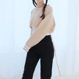 ライン入りショート丈ニット | Girly Doll | 詳細画像35 