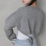 ライン入りショート丈ニット | Girly Doll | 詳細画像36 