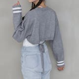 ライン入りショート丈ニット | Girly Doll | 詳細画像43 