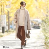 ベージュ | チェスターコート【韓国ファッション】 | Girly Doll