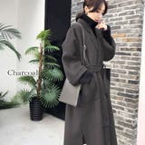 チャコールグレー | チェスターコート【韓国ファッション】 | Girly Doll
