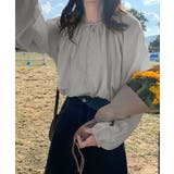 グレー | ブラウス【韓国ファッション】 | Girly Doll