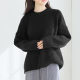 クルーネックリブオーバーニット【韓国ファッション】 | Girly Doll | 詳細画像15