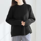 クルーネックリブオーバーニット【韓国ファッション】 | Girly Doll | 詳細画像16