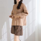 クルーネックリブオーバーニット【韓国ファッション】 | Girly Doll | 詳細画像21