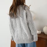 ケーブルオーバーニット【韓国ファッション】 | Girly Doll | 詳細画像14 