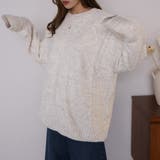 ケーブルオーバーニット【韓国ファッション】 | Girly Doll | 詳細画像18 