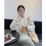 ケーブルオーバーニット【韓国ファッション】 | Girly Doll | 詳細画像7 