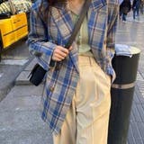 春色チェックジャケット【韓国ファッション】 | Doula Doula | 詳細画像10 