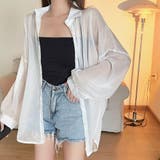 シャイニーシアーシャツ【韓国ファッション】 | Doula Doula | 詳細画像3