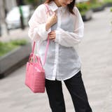 シャイニーシアーシャツ【韓国ファッション】 | Girly Doll | 詳細画像3