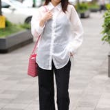 シャイニーシアーシャツ【韓国ファッション】 | Girly Doll | 詳細画像4