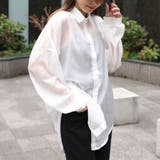 シャイニーシアーシャツ【韓国ファッション】 | Girly Doll | 詳細画像9