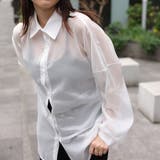 シャイニーシアーシャツ【韓国ファッション】 | Girly Doll | 詳細画像11