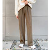 タック入りセミワイドパンツ【韓国ファッション】 | Doula Doula | 詳細画像6 