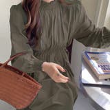 ブラウン | ワンピース【韓国ファッション】 | Girly Doll