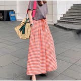 チェックワイドイージーパンツ【韓国ファッション】 | Doula Doula | 詳細画像2 