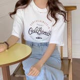 ロゴプリントTシャツ【韓国ファッション】 | Doula Doula | 詳細画像2
