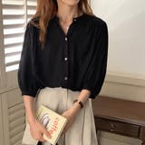 ギャザーボタンブラウス【韓国ファッション】 | Doula Doula | 詳細画像10 