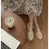 ラバーメッシュサンダル【韓国ファッション】 | Doula Doula | 詳細画像2 