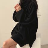サイドスリットチュニックニット【韓国FASHION】【2022秋冬商品】 | Girly Doll | 詳細画像8