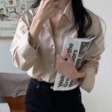カラーシャツブラウス【韓国ファッション】【春夏新商品】 | Girly Doll | 詳細画像3 