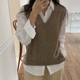 ホワイト | カラーシャツブラウス【韓国ファッション】【春夏新商品】 | Girly Doll