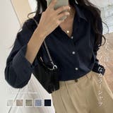 カラーシャツブラウス【韓国ファッション】【春夏新商品】 | Girly Doll | 詳細画像1 